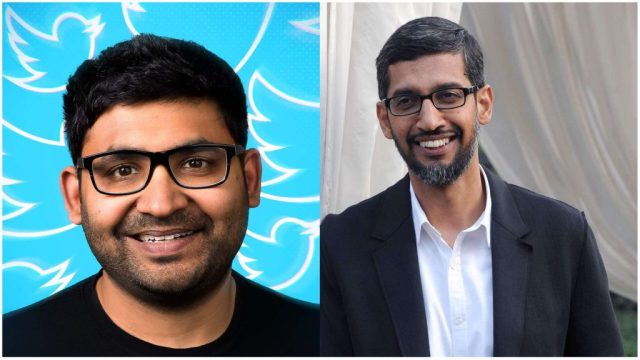 Parag Agarwal and Sundar Pichai -TheInCAP