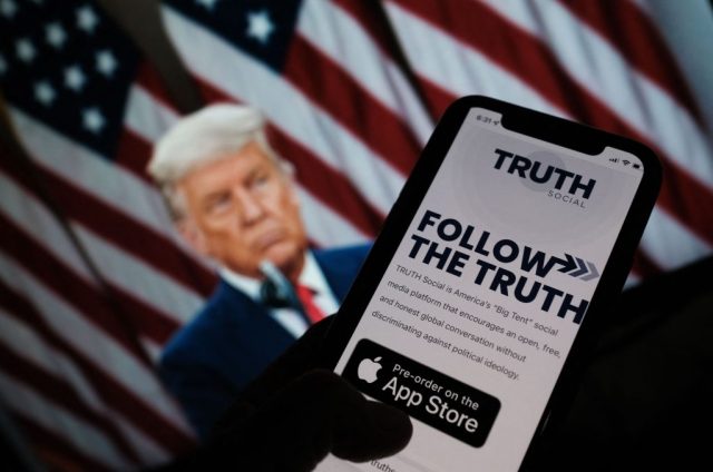 Trump's Truth Social App Available on Apple App Store