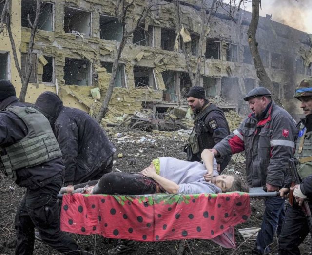 Ukraine Accused Russia of Bombing Maternity Hospital