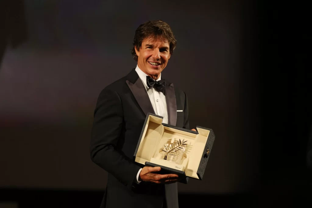 Tom Cruise Received Honorary Palme d'Or And Five-minute Standing Ovation
