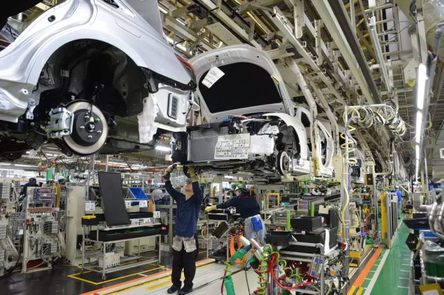 Toyota Suspending Production at Eight Factories in Japan