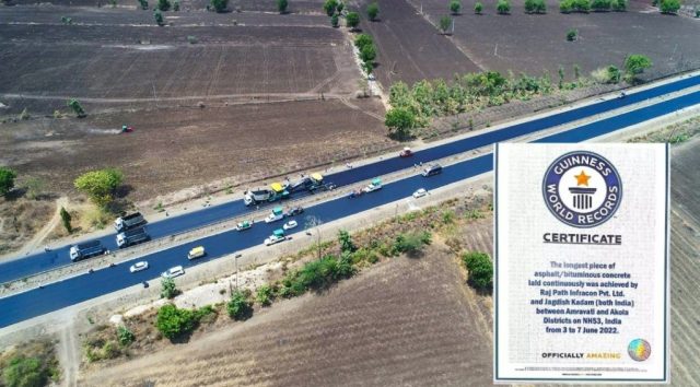 India Created Guinness World Record For Constructing 75-km Highway in Five Days