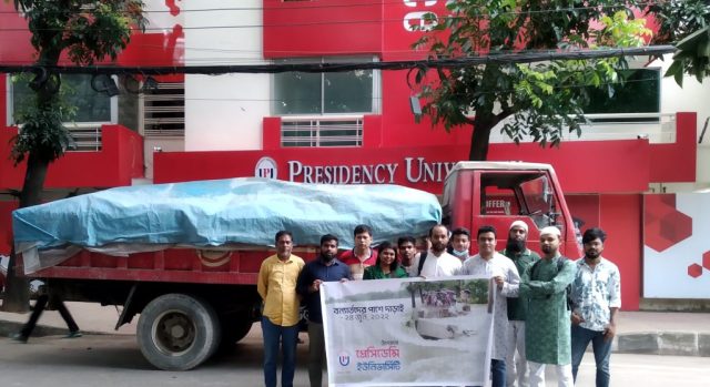Presidency University Stands by The Flood Victims in Sunamganj
