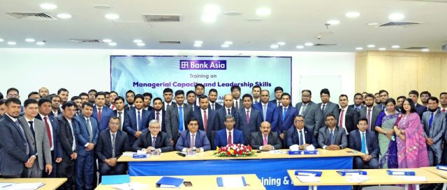 Bank Asia Arranged a 5-day Long Training on ‘Managerial Capacity & Leadership Skills’