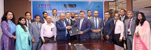 Bank Asia Signed Agreement With BDBL For Widening Foreign Remittance Services