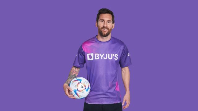 Indian Ed-tech Company BYJU'S Appointed Lionel Messi As Brand Ambassador
