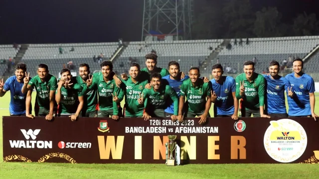 In a thrilling encounter at Sylhet International Cricket Stadium, Bangladesh secured a comprehensive victory over Afghanistan, winning the final T20 match by six wickets.