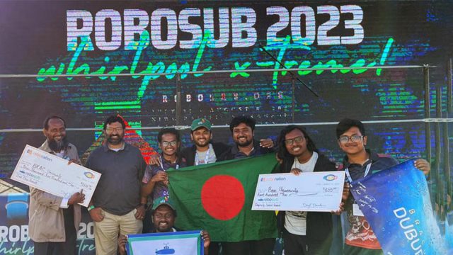 BRACU Duburi, a talented team representing Brac University from Bangladesh, achieved a stellar second overall position in RoboSub 2023
