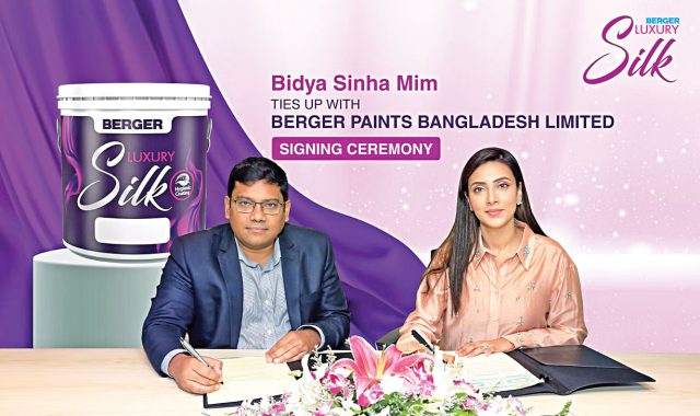Bidya Sinha Mim Joins Berger Paints as Brand Ambassador