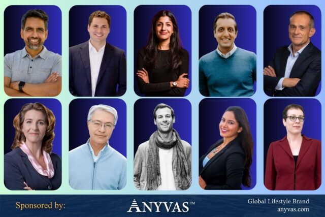 Collage of the Top 10 Unsung CEOs of 2024, sponsored by the global lifestyle brand Anyvas.