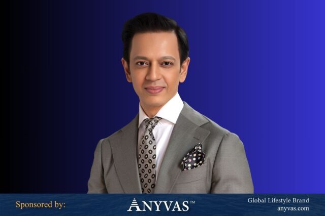 Adil Hossain Noble standing confidently, embodying visionary leadership. Sponsored by Anyvas.