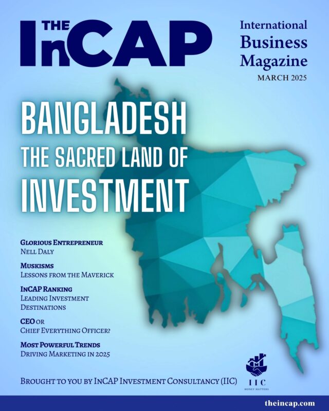 Cover page of The InCAP March 2025 issue featuring the title 